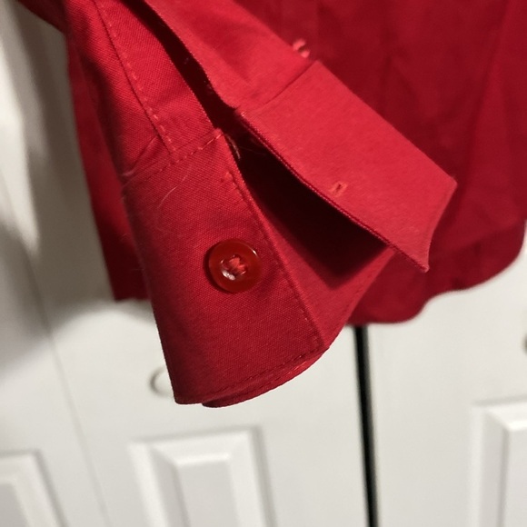 Cotton Chicos NWT Womens Button down shirt top rhinestone Collar size Large - Picture 7 of 14